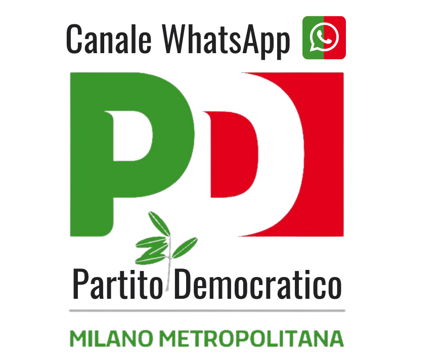 Canale WhatsApp partito democratico Milano